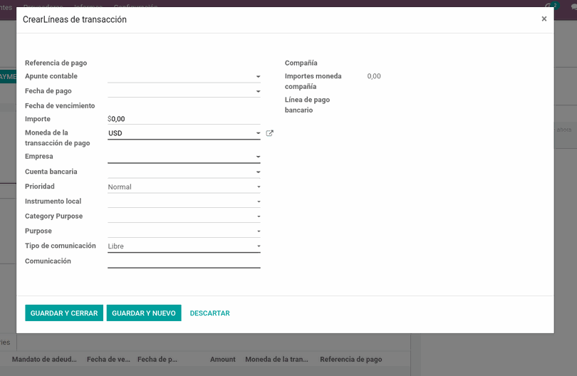 Odoo • Texto e imagen